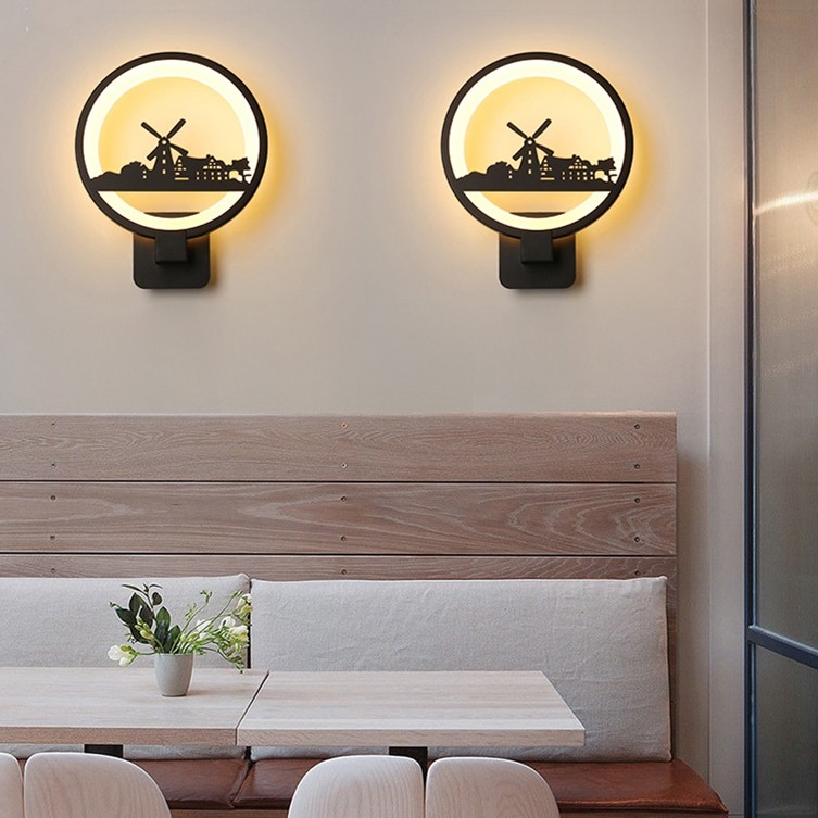 Artistic Painting LED Wall Light