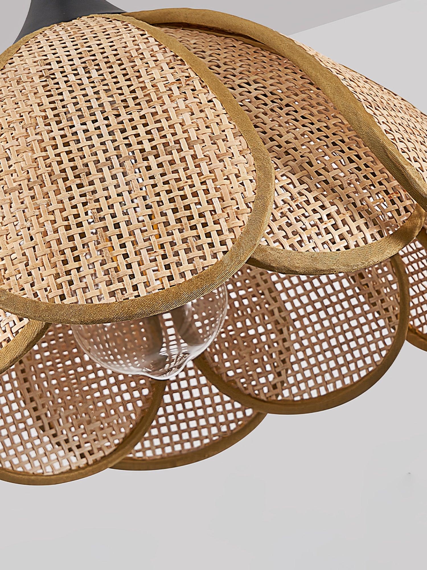 Bloom Rattan Pendant Lamp T1582