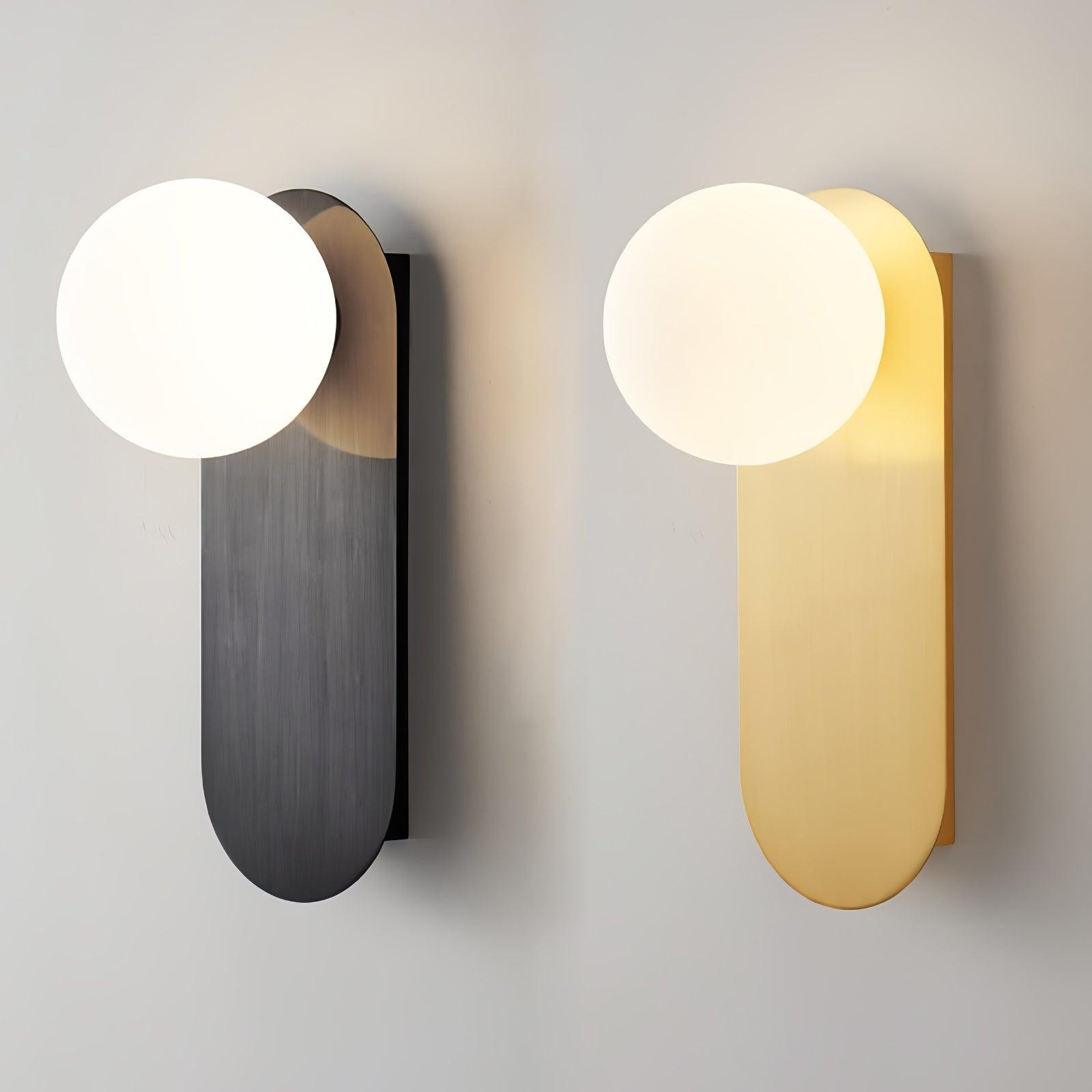 Modern Glass Base Sconce M280
