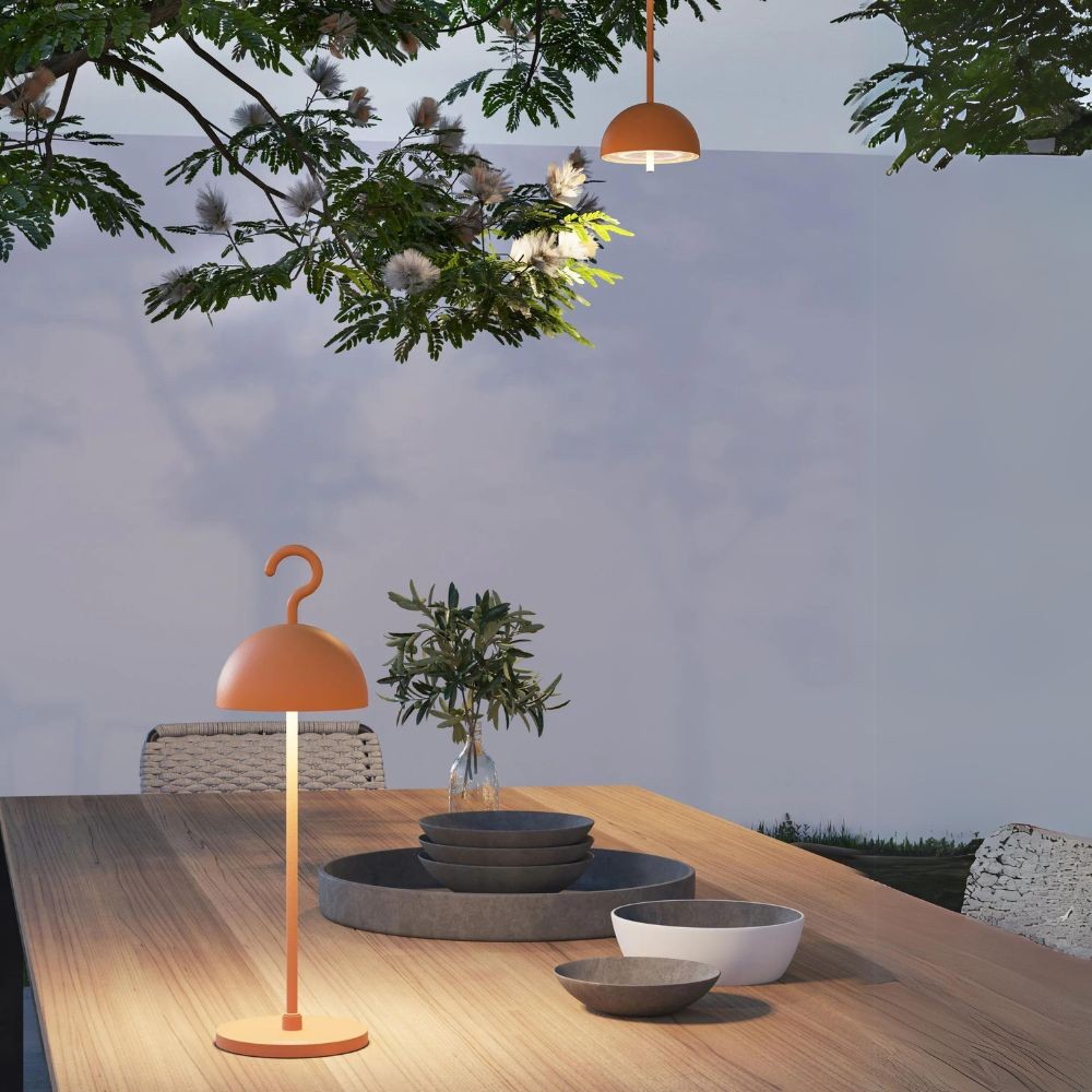 Macaron Wireless Rechargeable Portable Metal Table Lamp S202