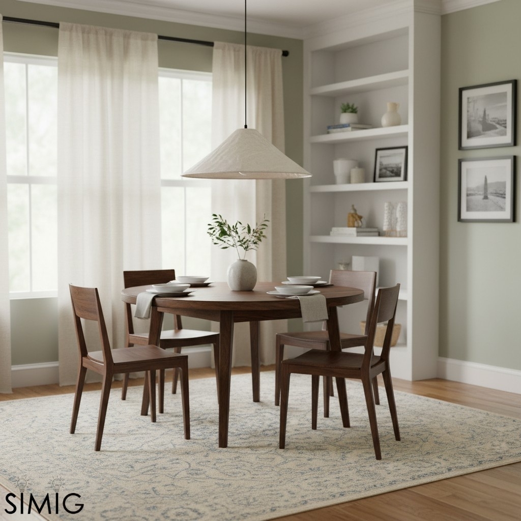 Zalen Textured Linen Pendant Lamp - Neutral Lighting for Living Room T649