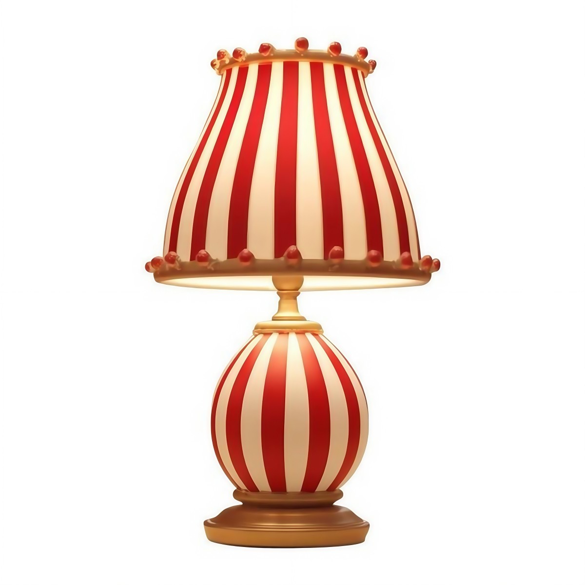 Festilo Circus-Style Metal Table Lamp — Vintage Living Room Accent S278