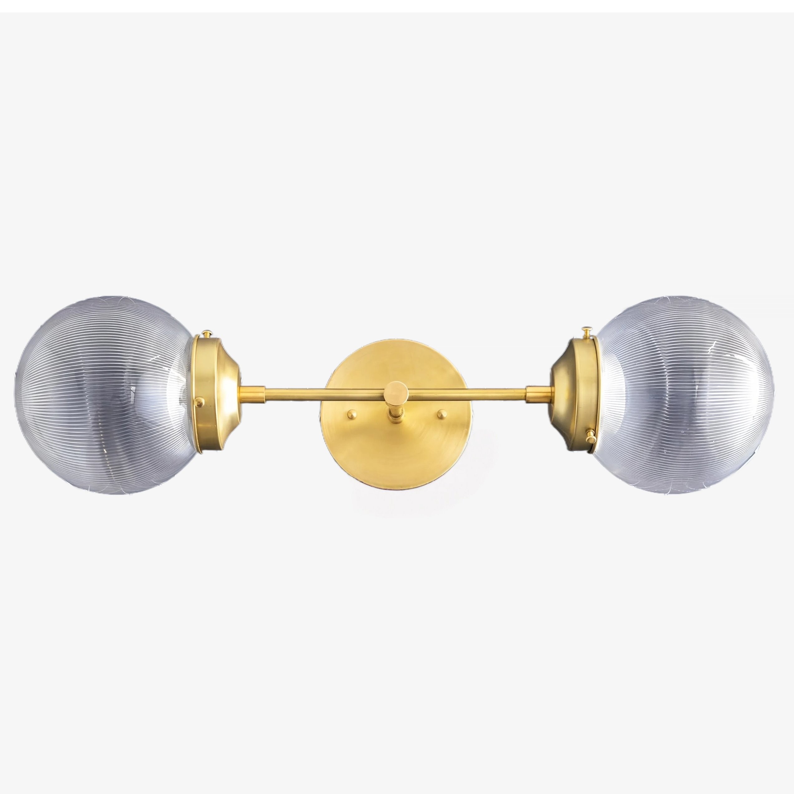 Lumio Globe Versatile Vanity Sconce - Dimmable Light for Bathroom and Hallway Use T353