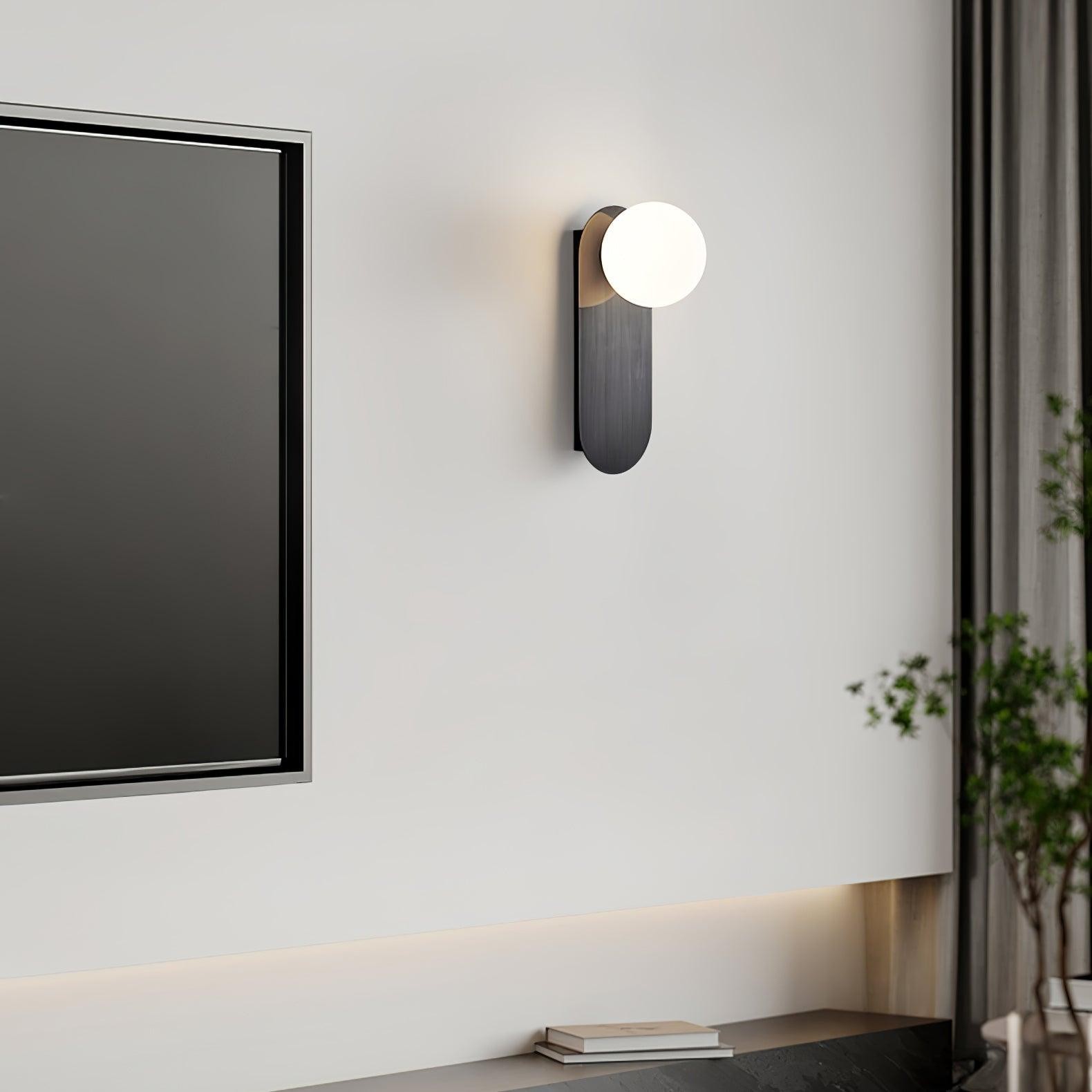 Modern Glass Base Sconce M280