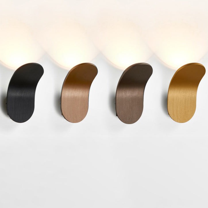 Contemporary Scandinavian Aluminum Arch LED Wall Sconce Lamp M64