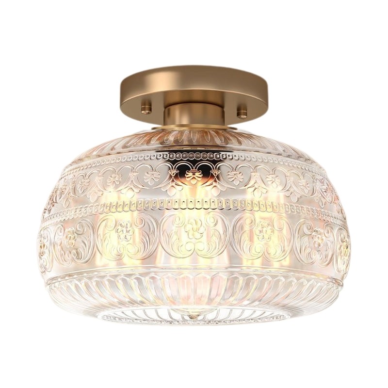 Vintage Solid Colour Glass Recessed Ceiling Lamp S201