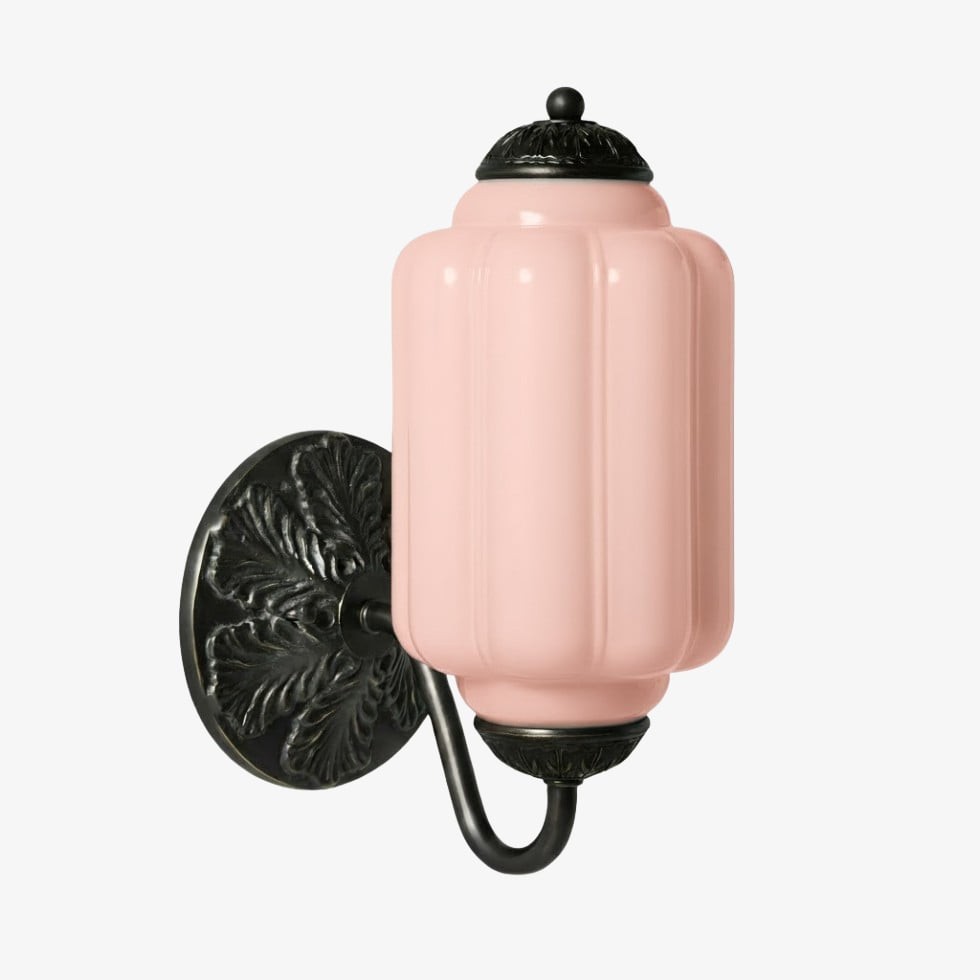 Eloise Elegant Glass Wall Sconce - Vintage Lighting for Bedroom T290