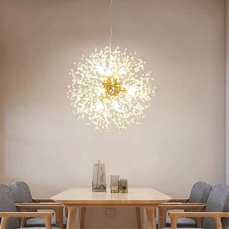 Crystal Dandelion Chandelier