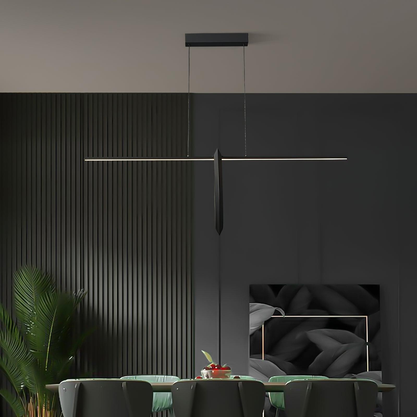 Minimalist High-End Geometric Line Pendant Light M445