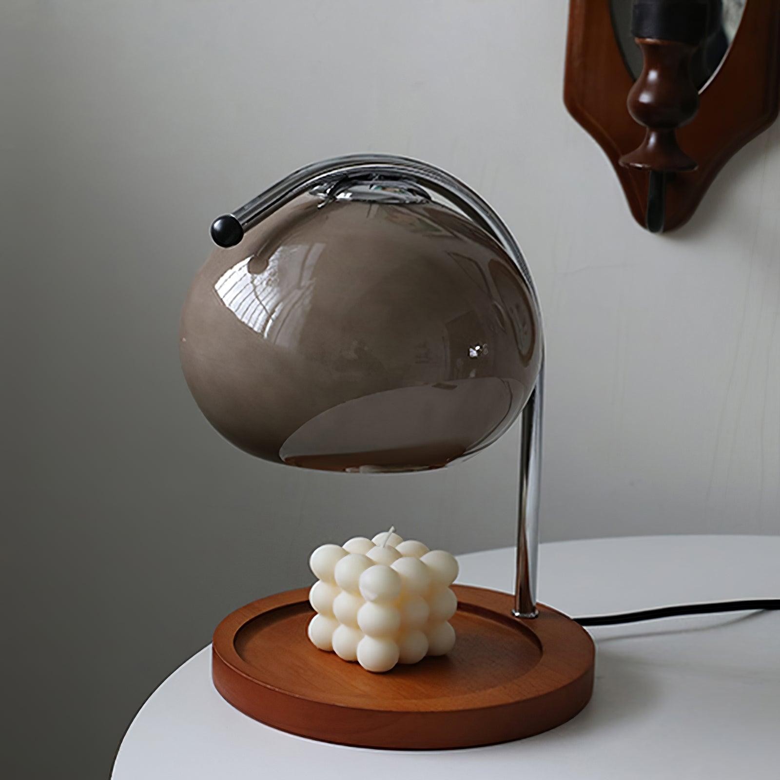 Modern Bauhaus Glass Candle Warmer Table Lamp M43