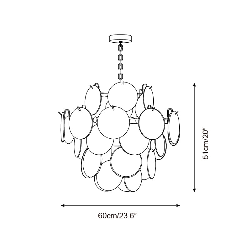 Venfield Chandelier T1308