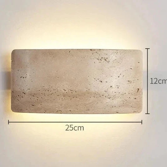 Modern Travertine IP65 Waterproof Outdoor Wall Light T2106