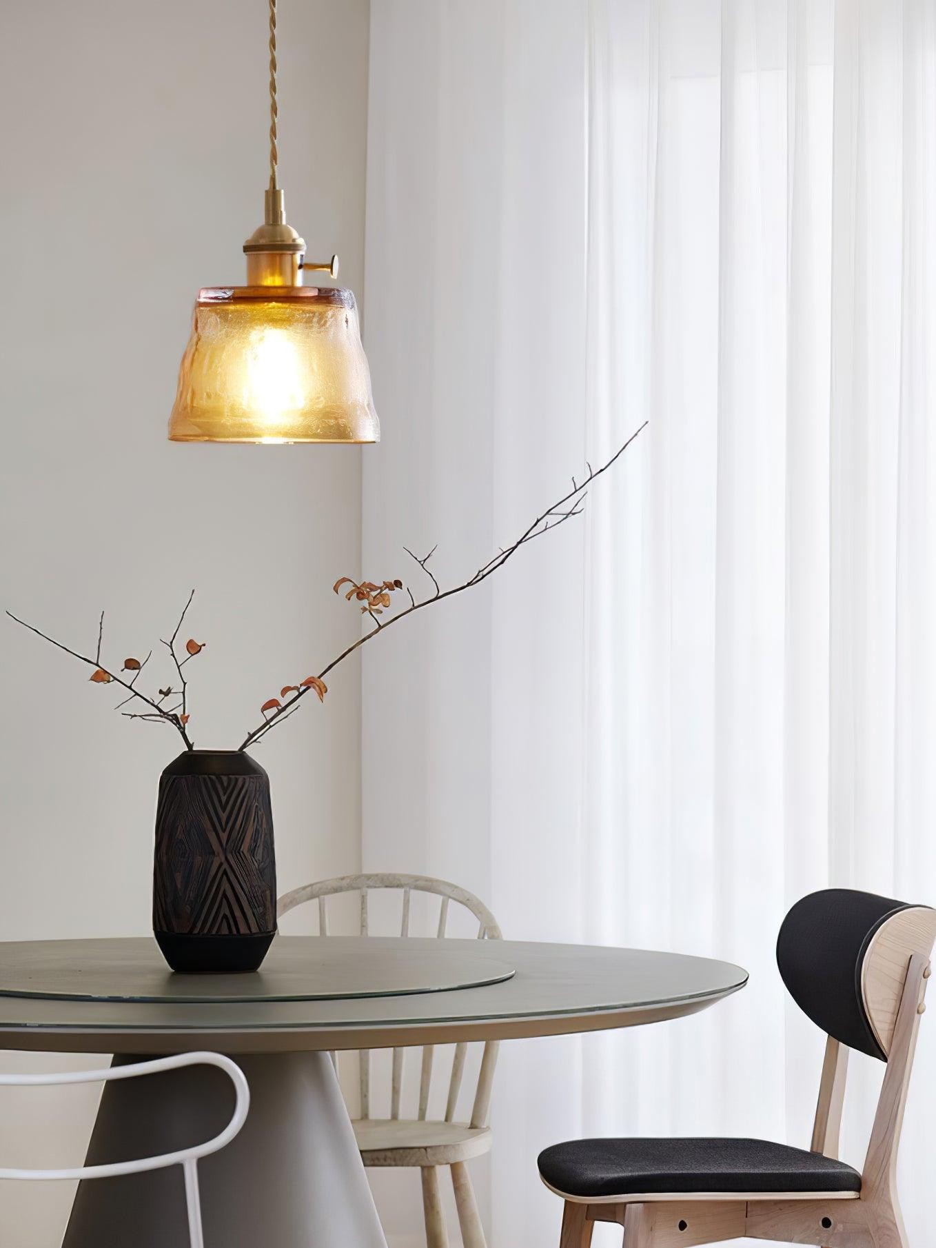 Nordic Simple Glass Cup Pendant Lamp M551