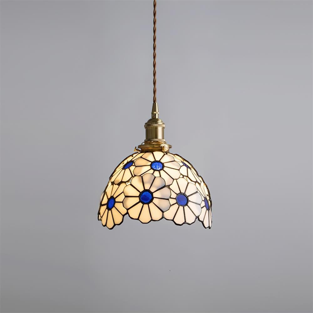 Suka Floral Plug In Pendant Lamp T1356