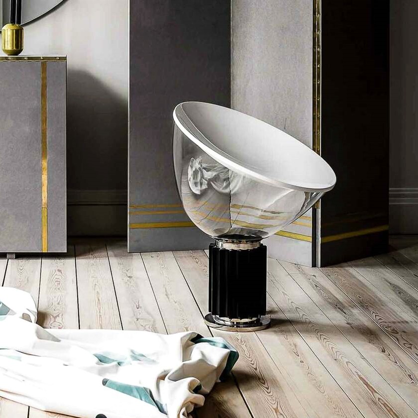 Bowlum Table Lamp - Designer Glass Table Lamp for Bedroom
