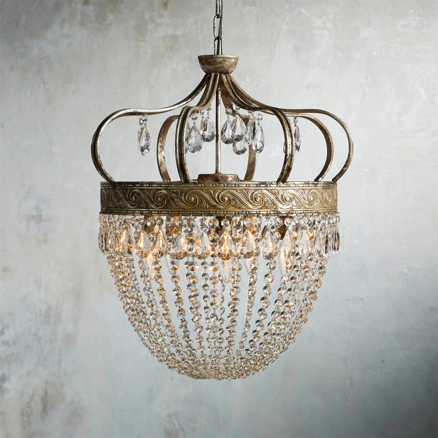Abella Tear Drop Chandelier T1741