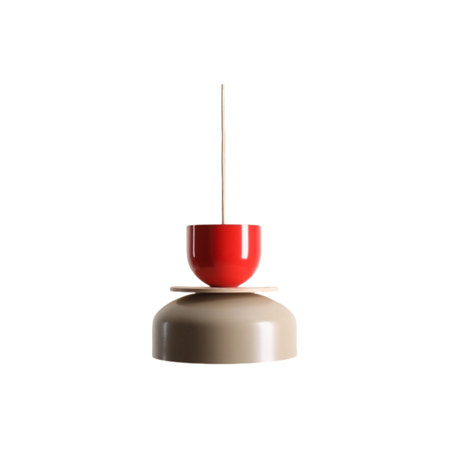 Modern Dual‑Shade Pendant Lamp With Scandinavian Style S227