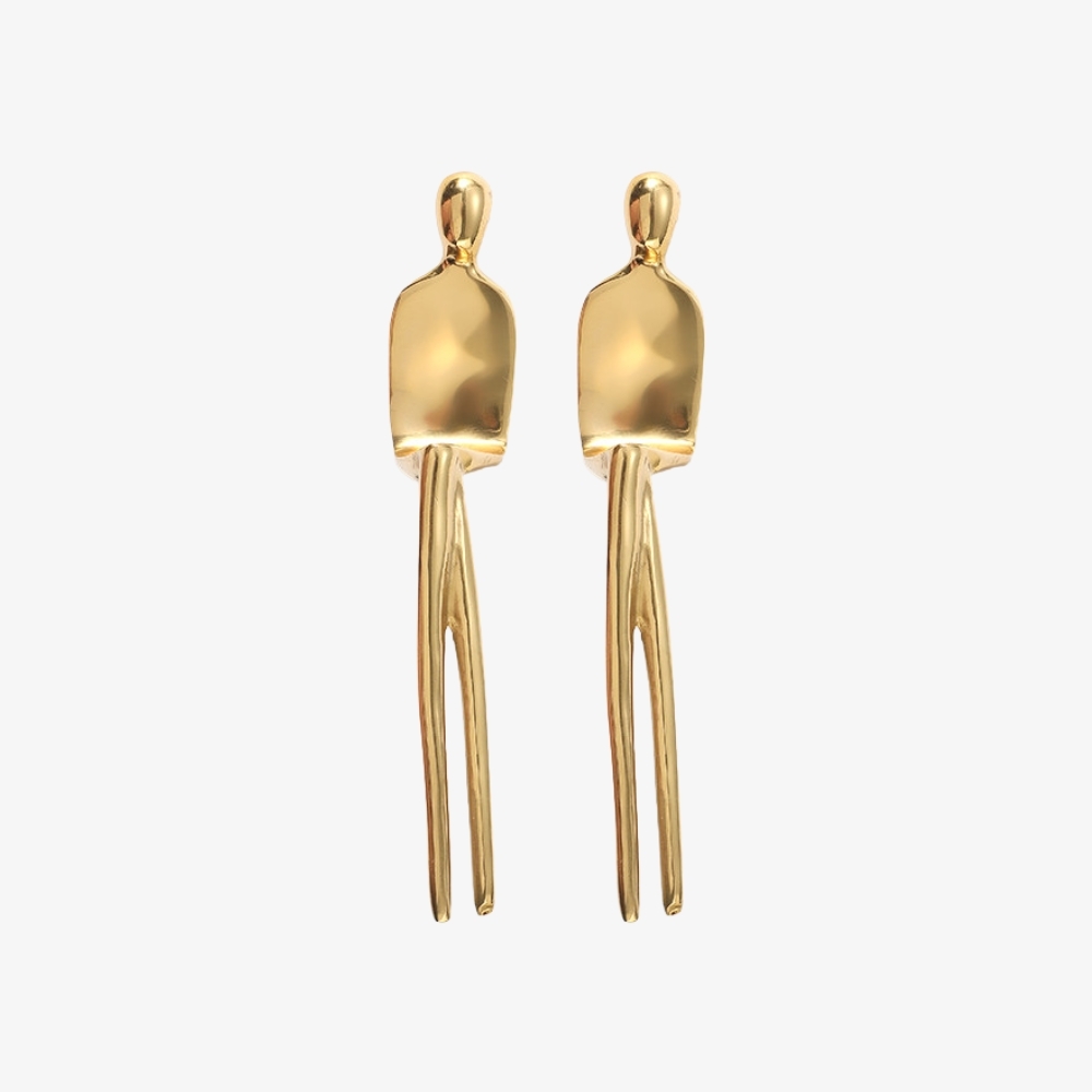 Verlitho Sculptural Metal Handle – Contemporary Drawer Pull Decor T1188