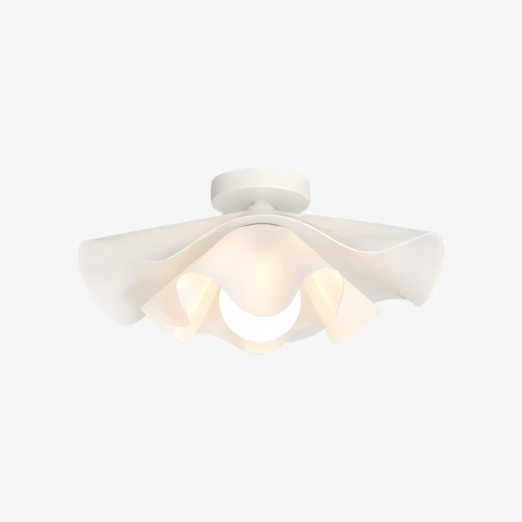 Layered Petal Ceiling Light - Modern Acrylic and Iron for Bedroom S401