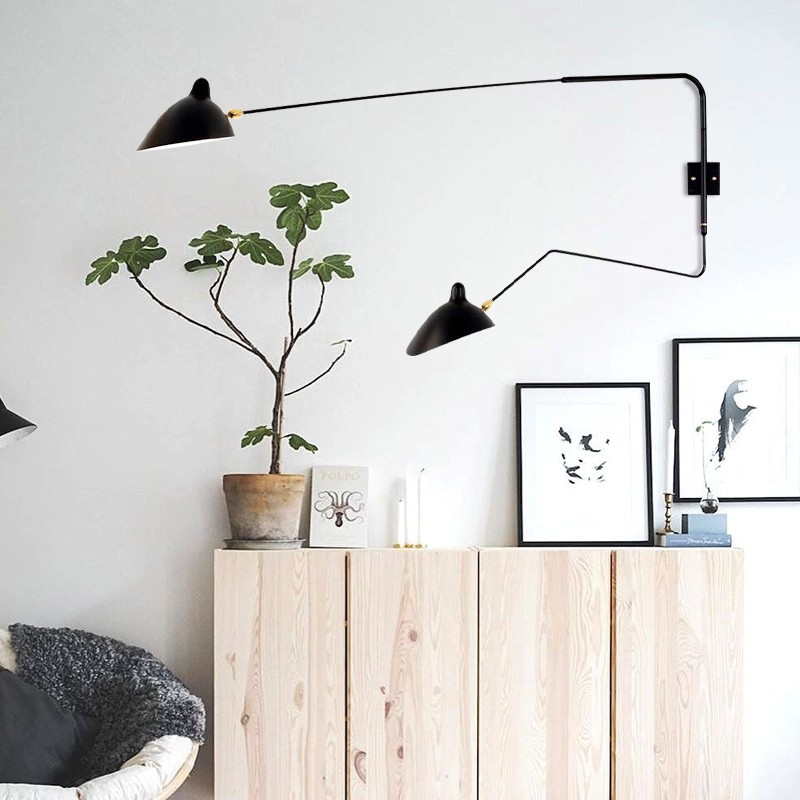 Arclume Modern Wall Light - Modern Adjustable Sconce for Living Room