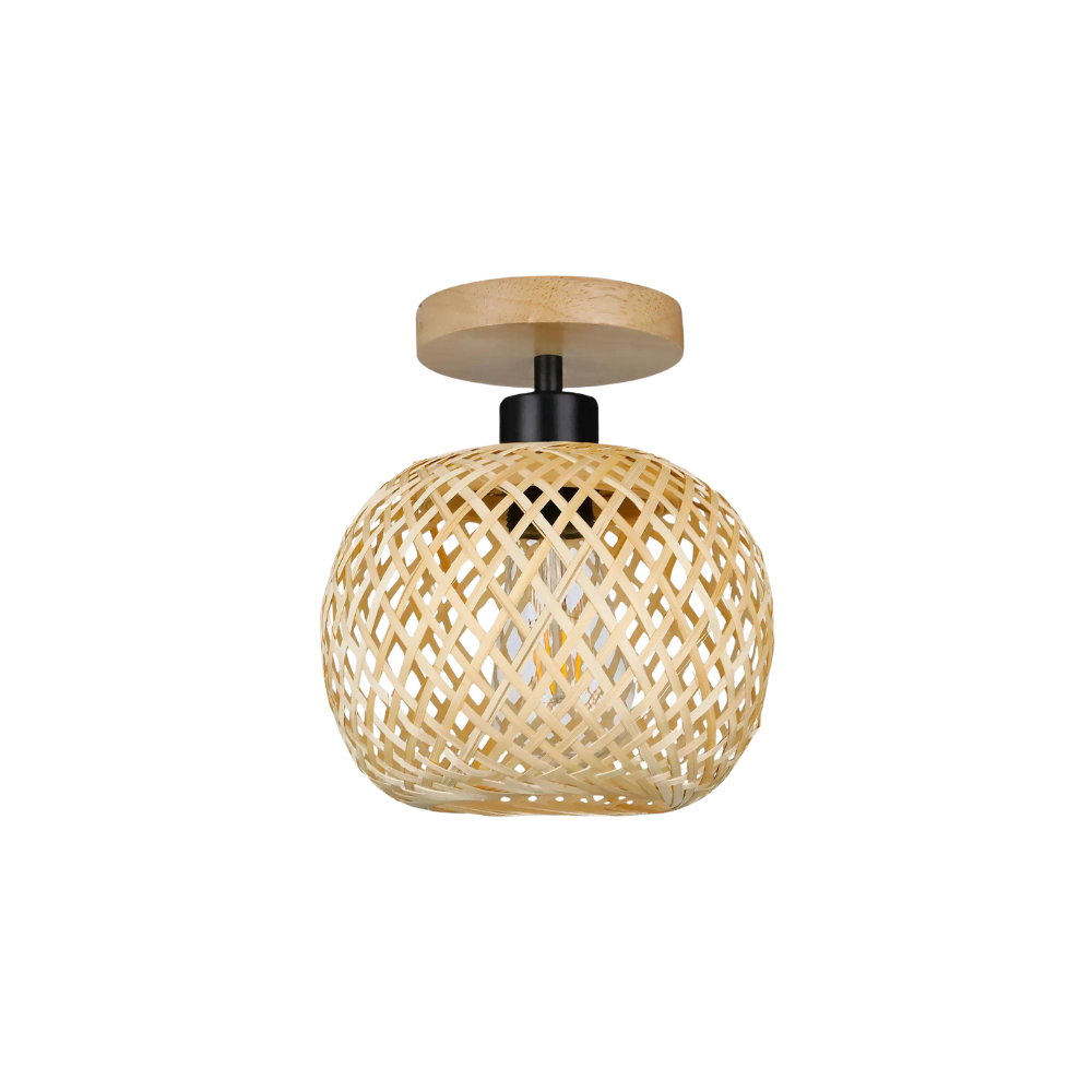 Handmade Ethereal Bamboo Ceiling Light T2092