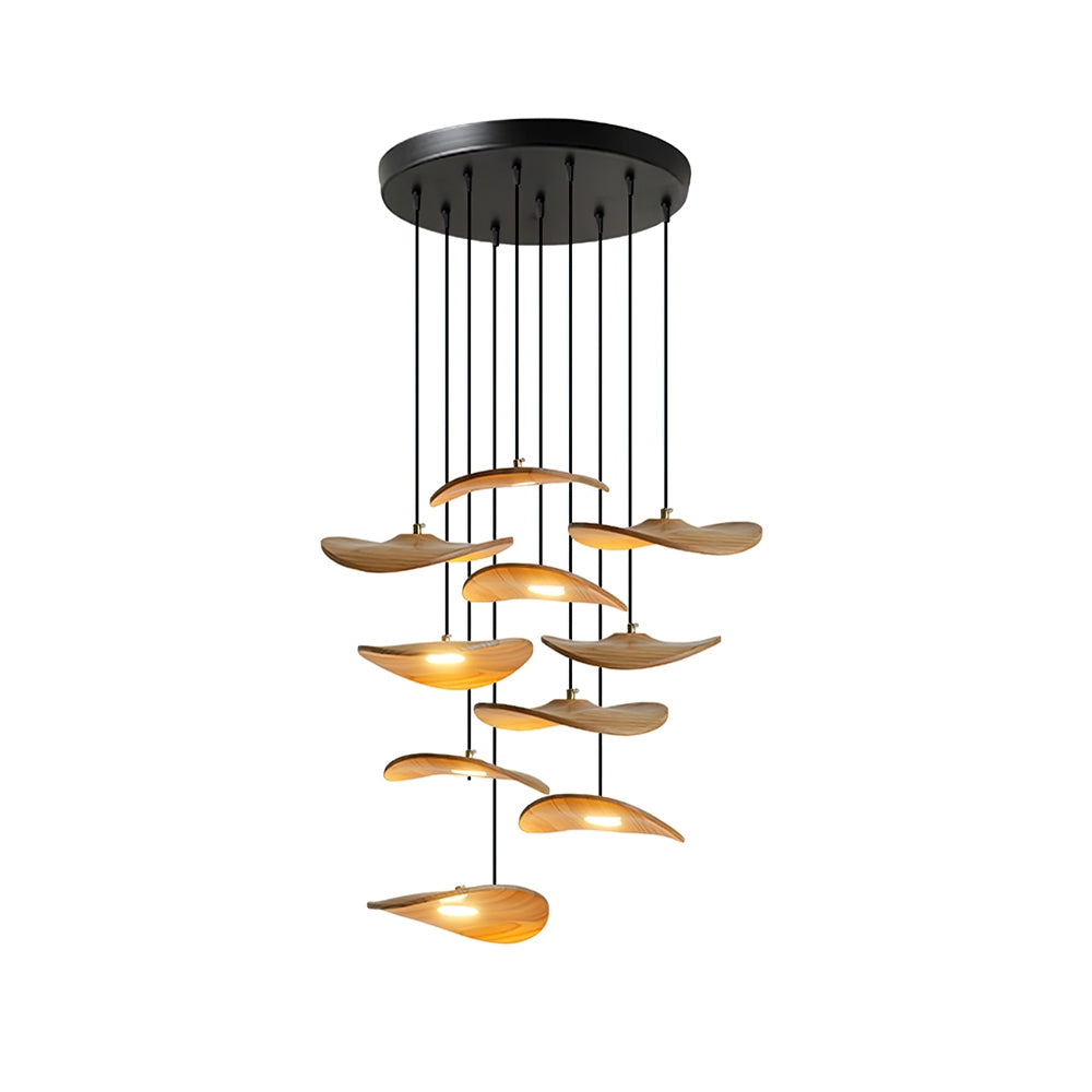 Twisora Wood Chandelier T1415