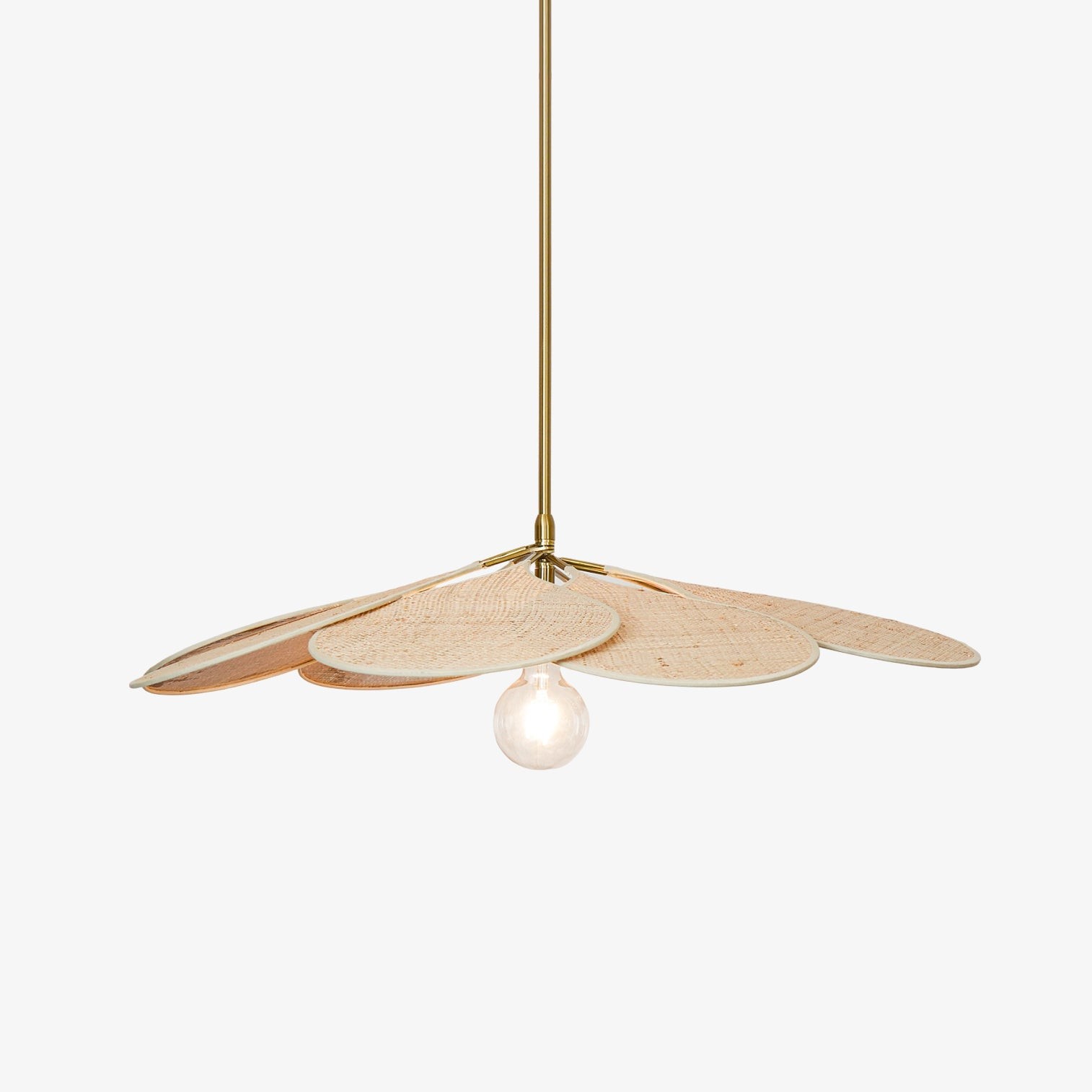 Petals Bloom Rattan Pendant Lamp M428