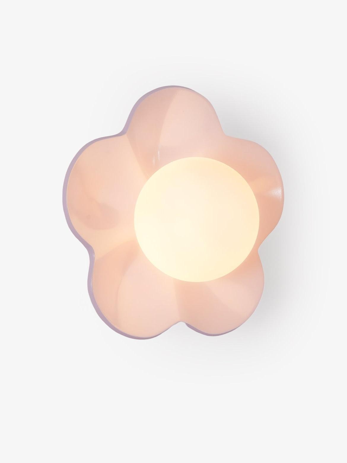 Floral Petal Wall Lamp - Nordic Sculptural Wall Light Living Room T129