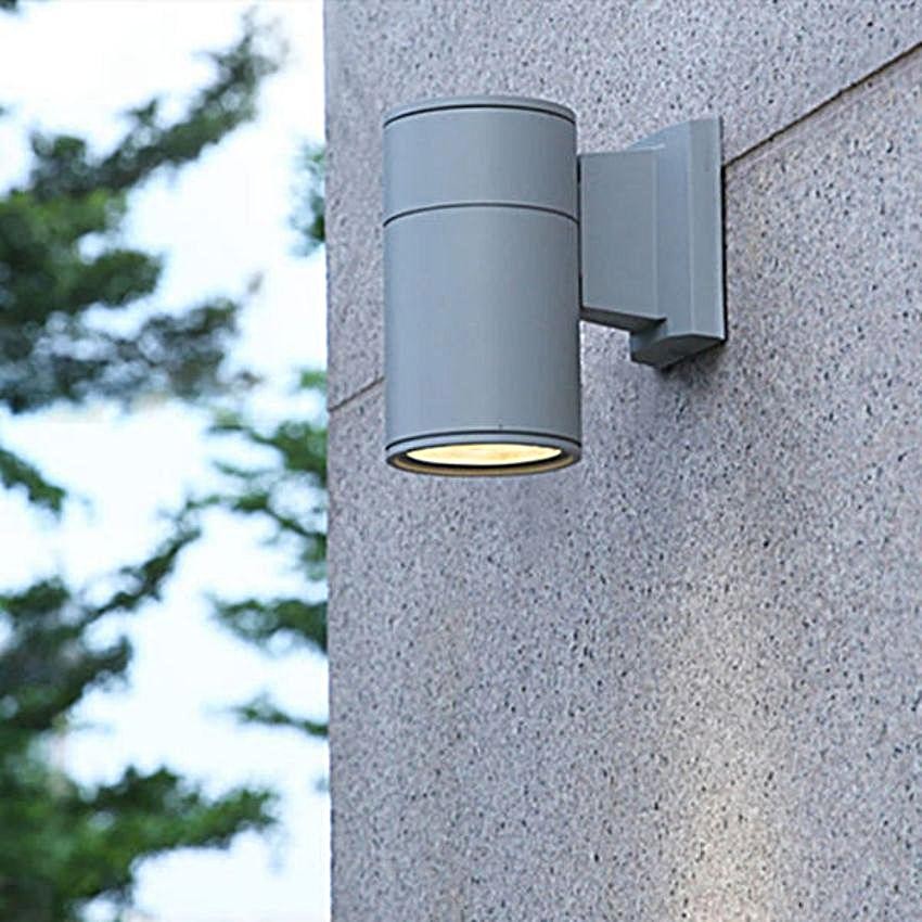 Cylinder Outdoor LED Wall Light