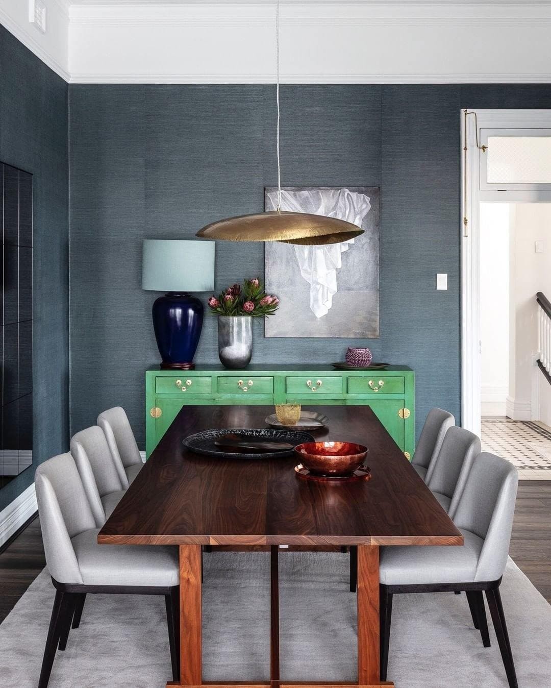Hammered Brass Suspension Light T114