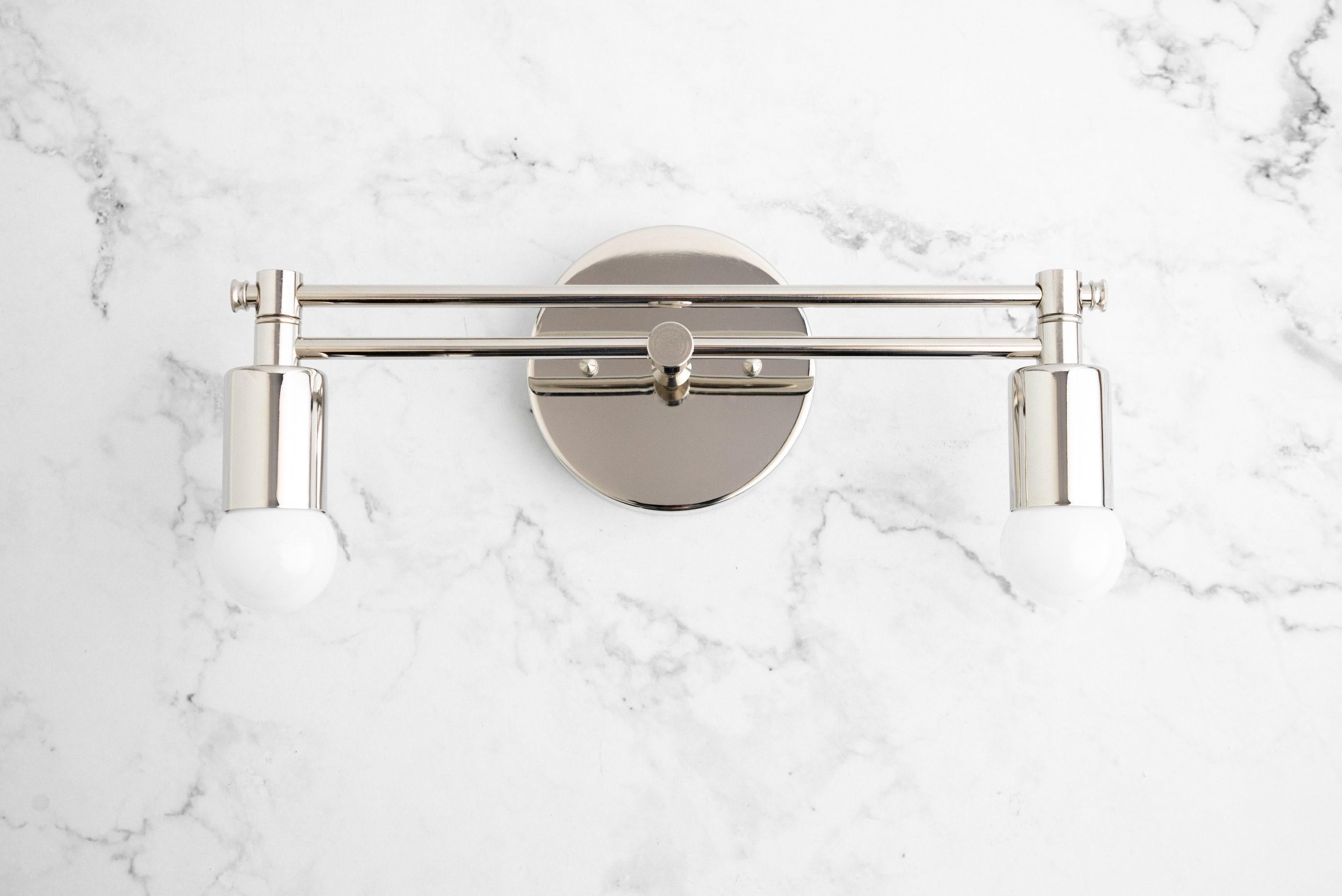 Mobilux Line Modern Vanity Light - Bathroom Wall Fixture in Art Deco Style T354