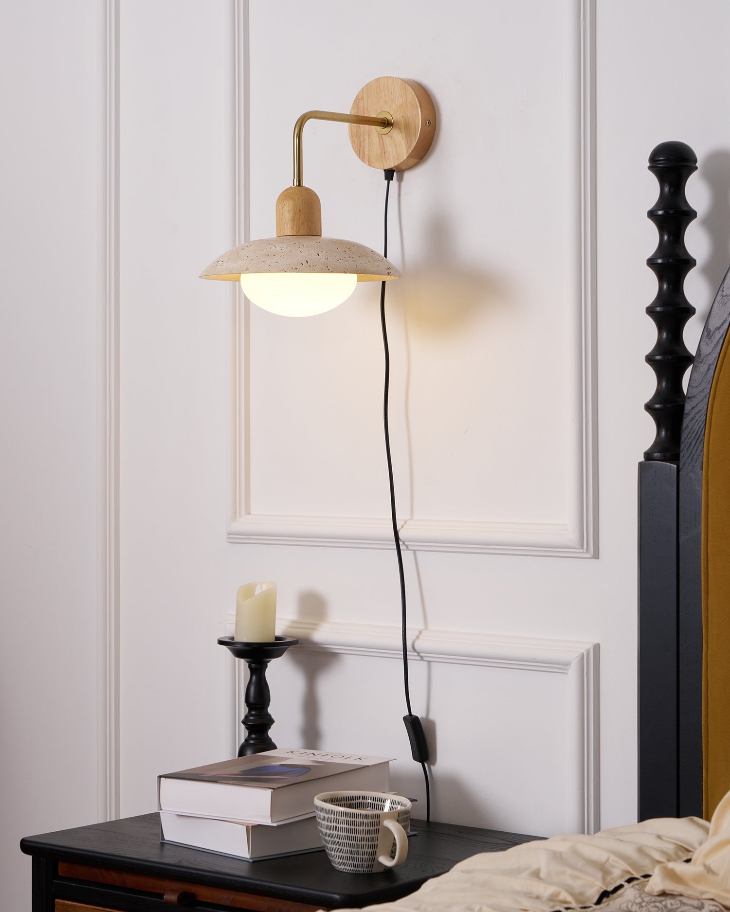 Carolia Plug In Wall Lamp T1281