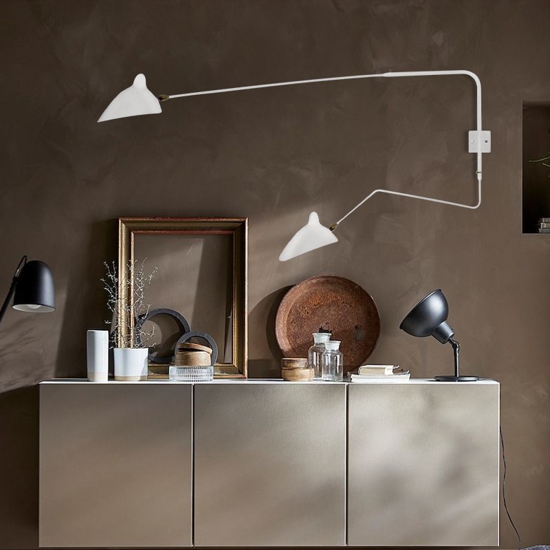 Arclume Modern Wall Light - Modern Adjustable Sconce for Living Room