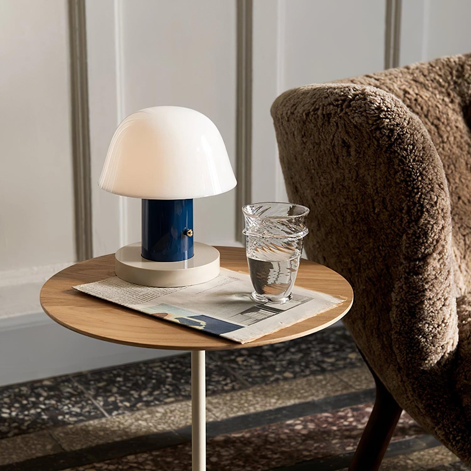 Minimalist Mushroom Cordless Table Lamp M528