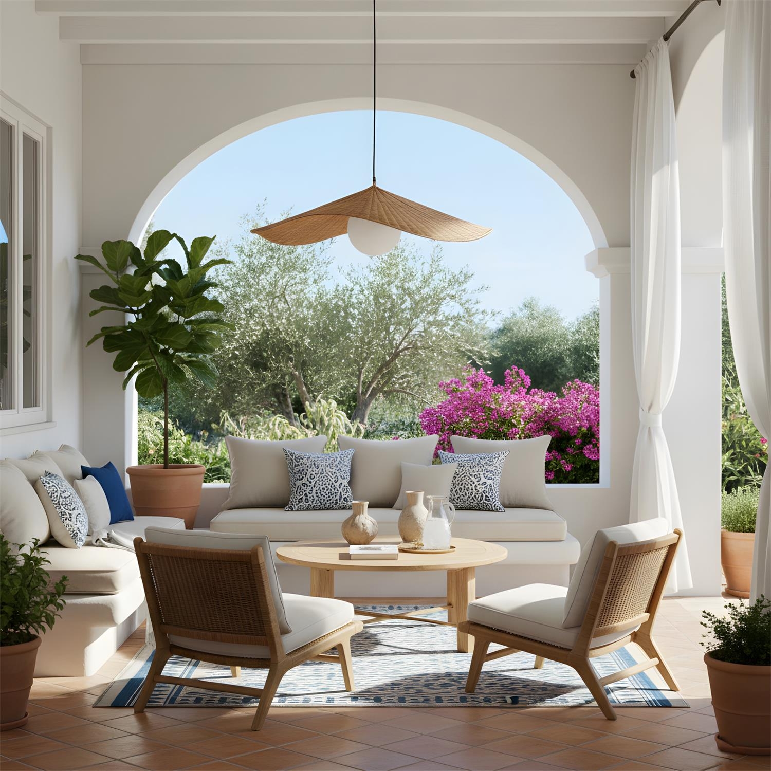 Breezeleaf Pendant Lamp T1530