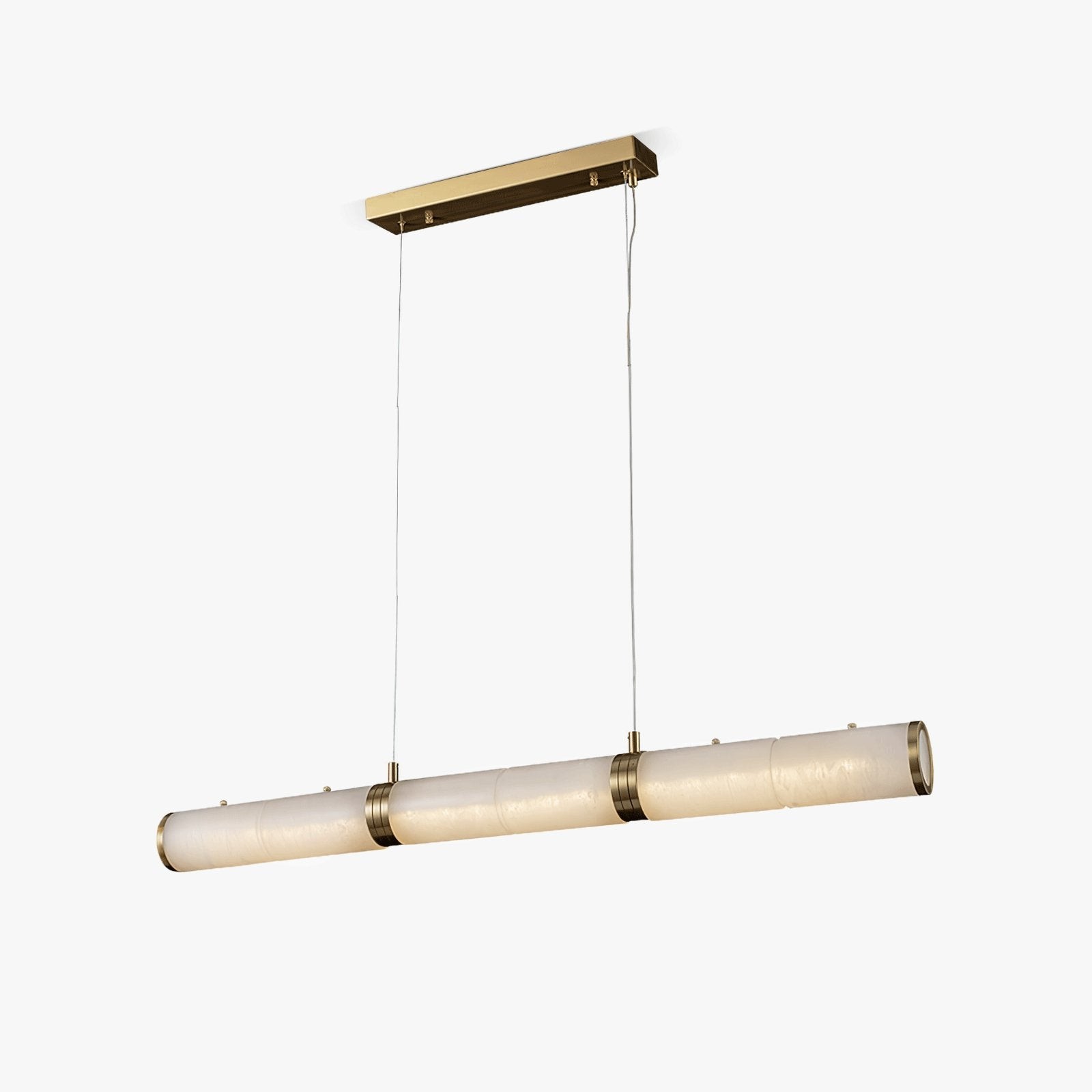 Luxurious Alabaster Beam Pendant Light M581