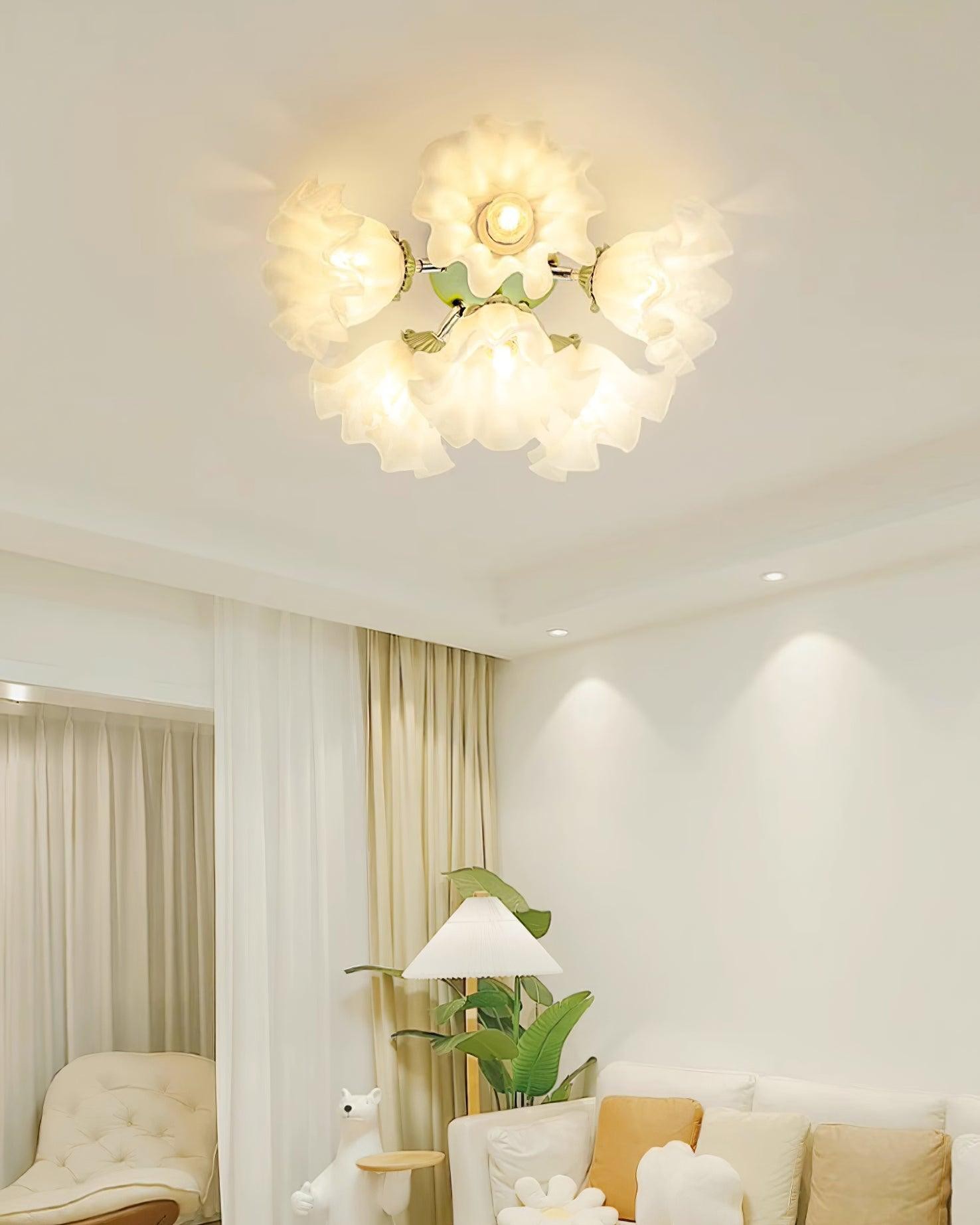 Lily Flower Ceiling Light P036