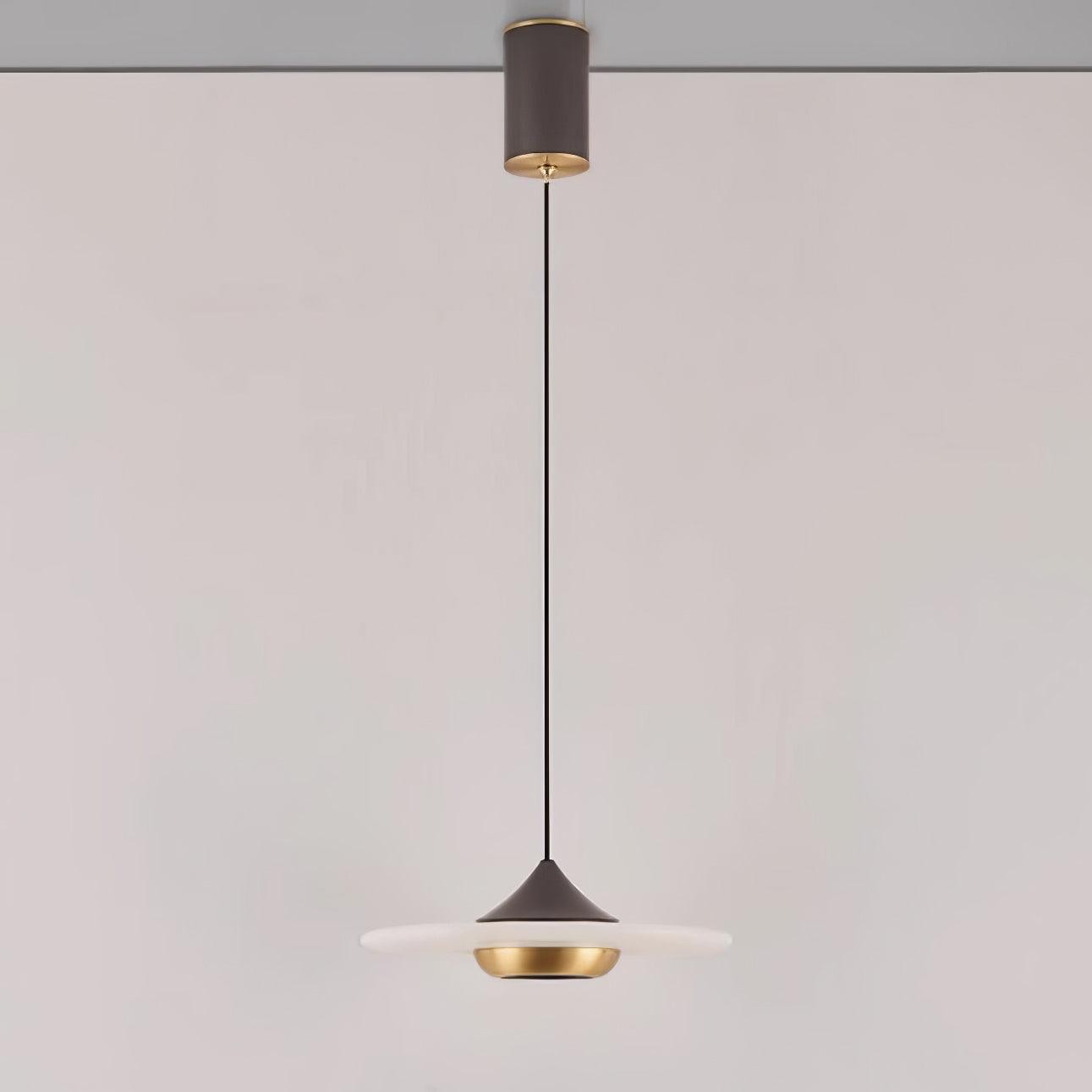 Flying Saucer Marble Pendant Lamp M455