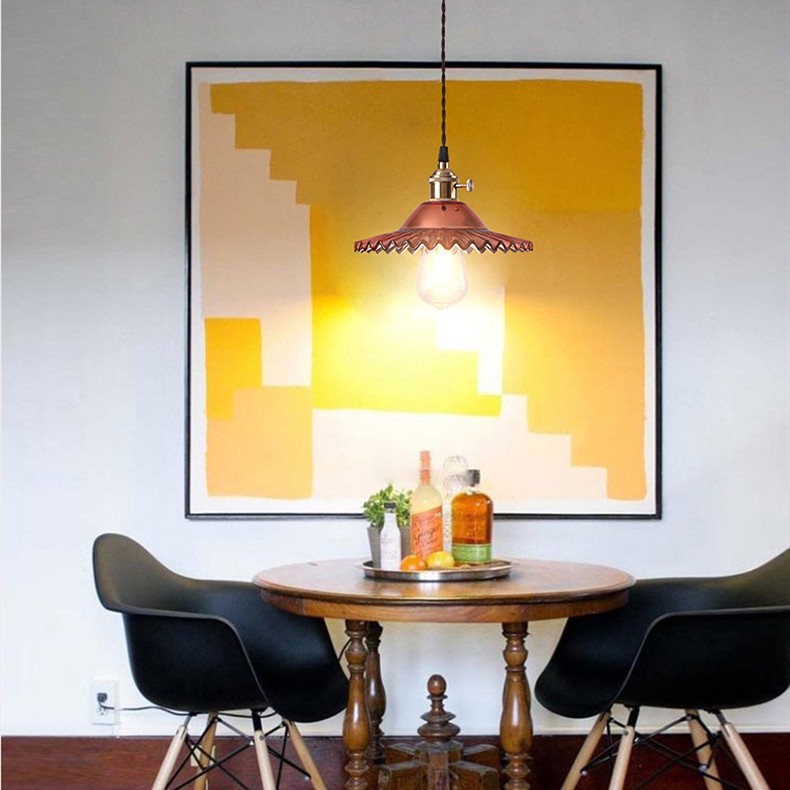 Exotic Vintage Glass Pendant Light