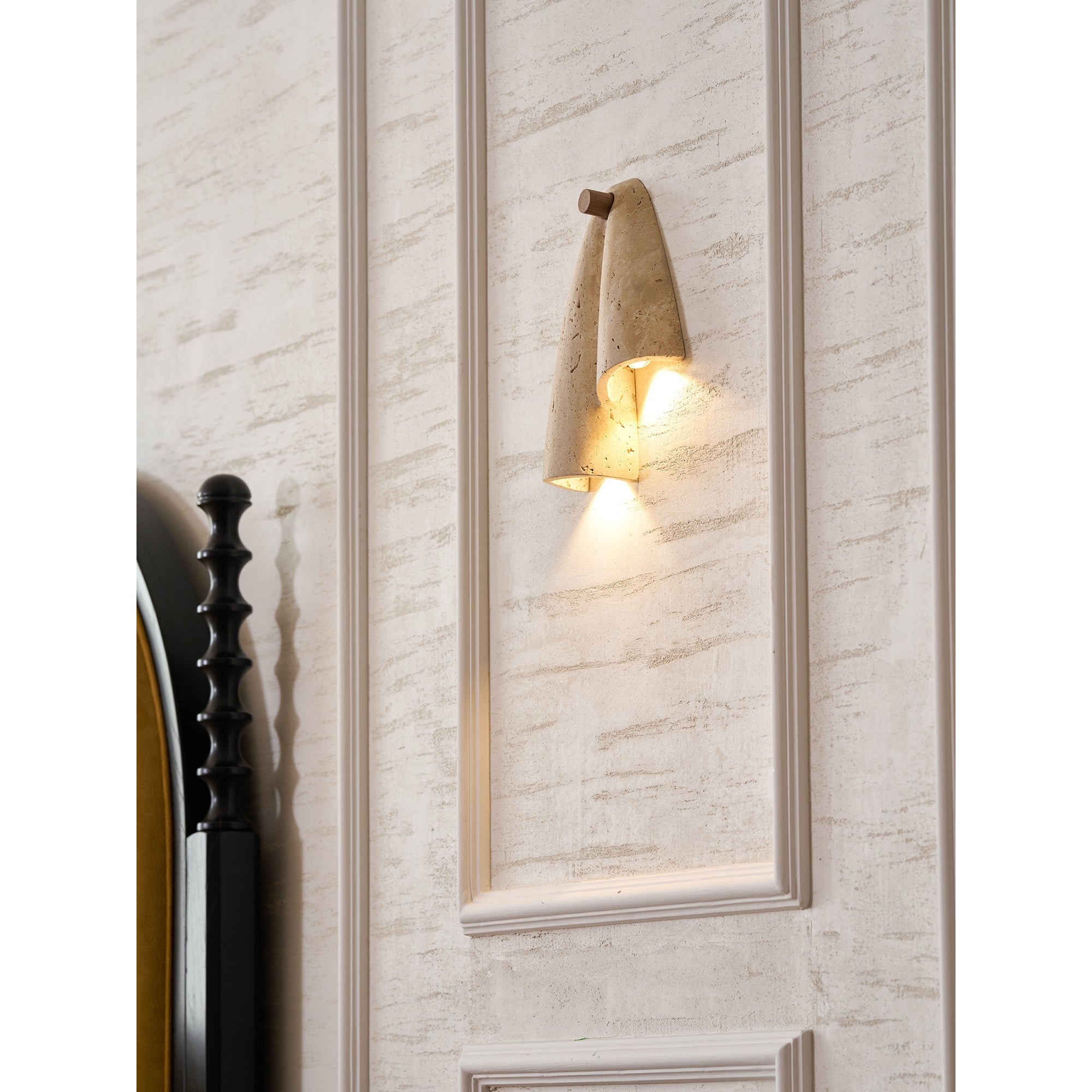 Pearlmont Travertine Wall Lamp T1988