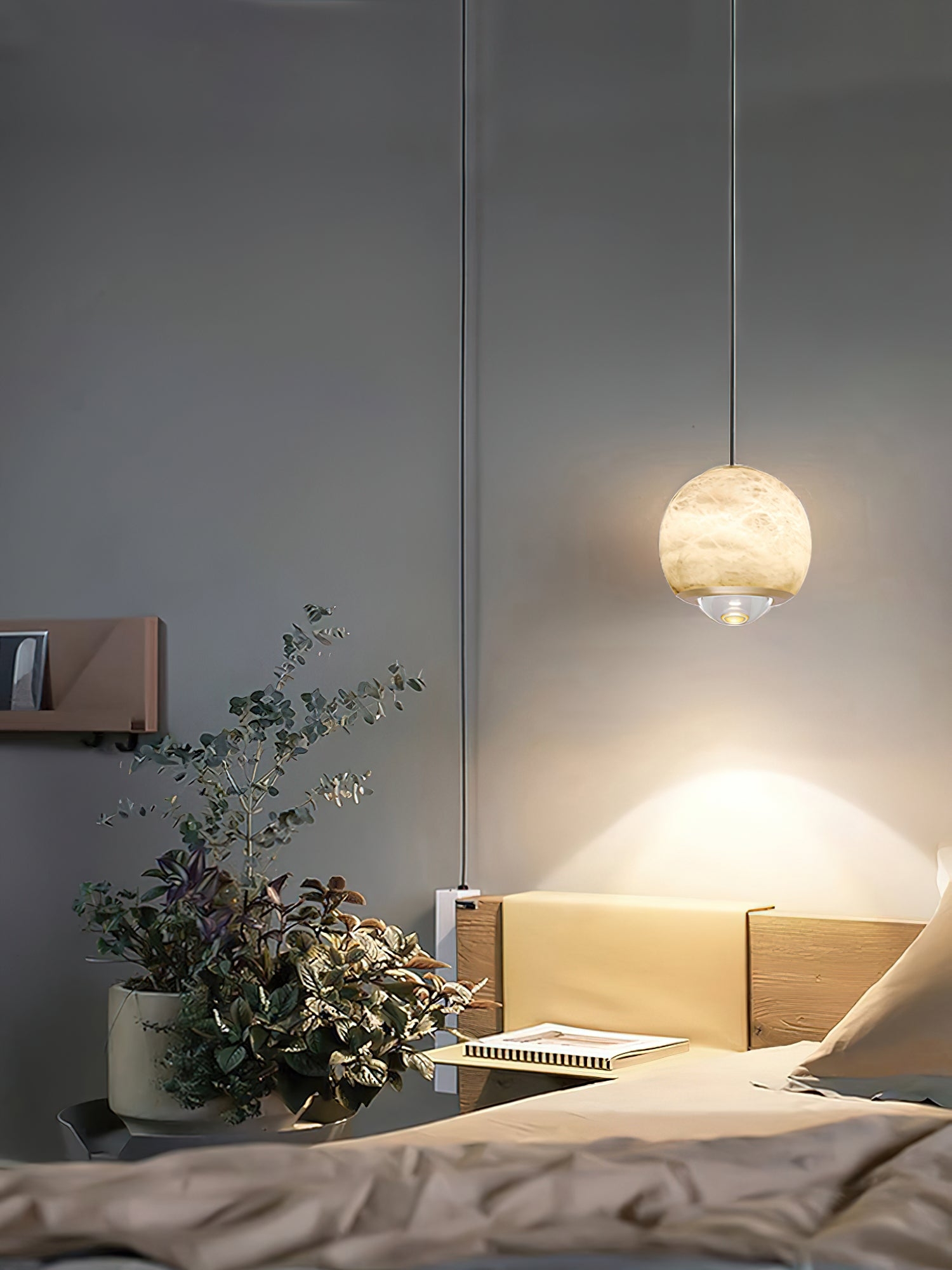 Ferox Alabaster Pendant Light T1646