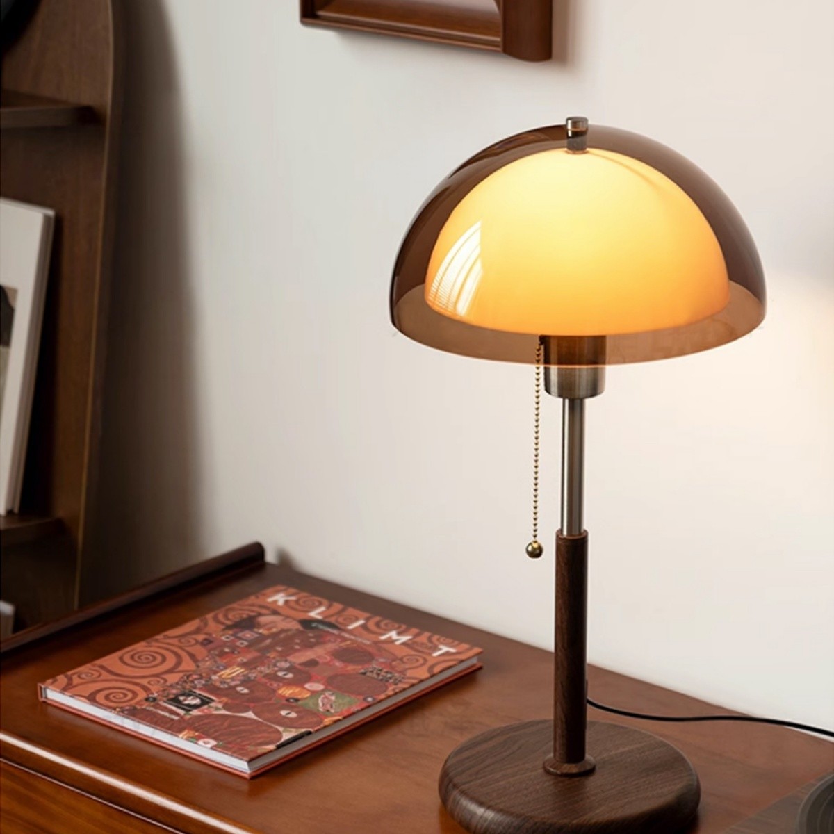 Afterglow Sunset Mushroom-Shaped Table Lamp - Acrylic Lamp for Bedroom S260