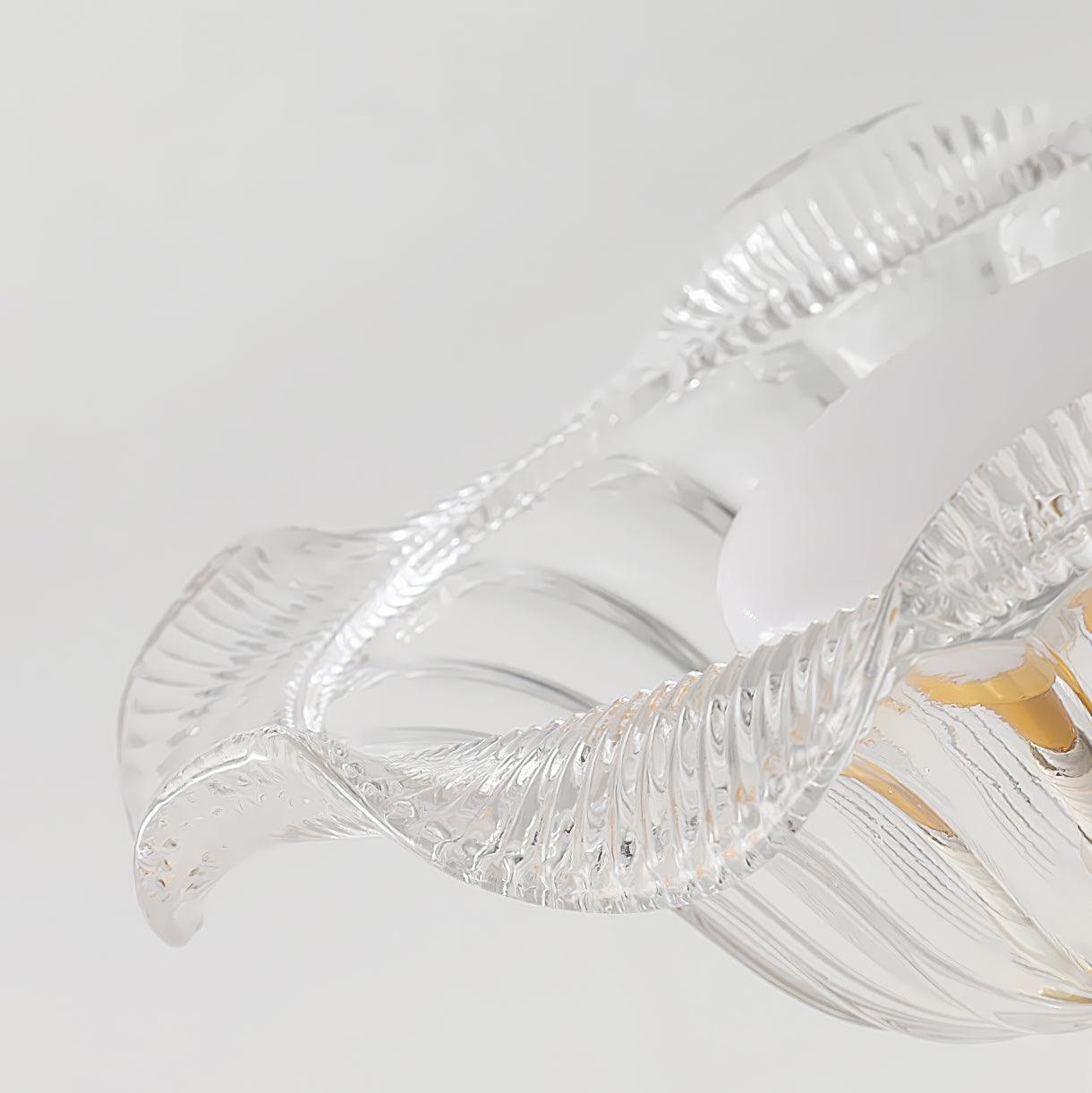 Vintage Glass Flower Ceiling Light M233