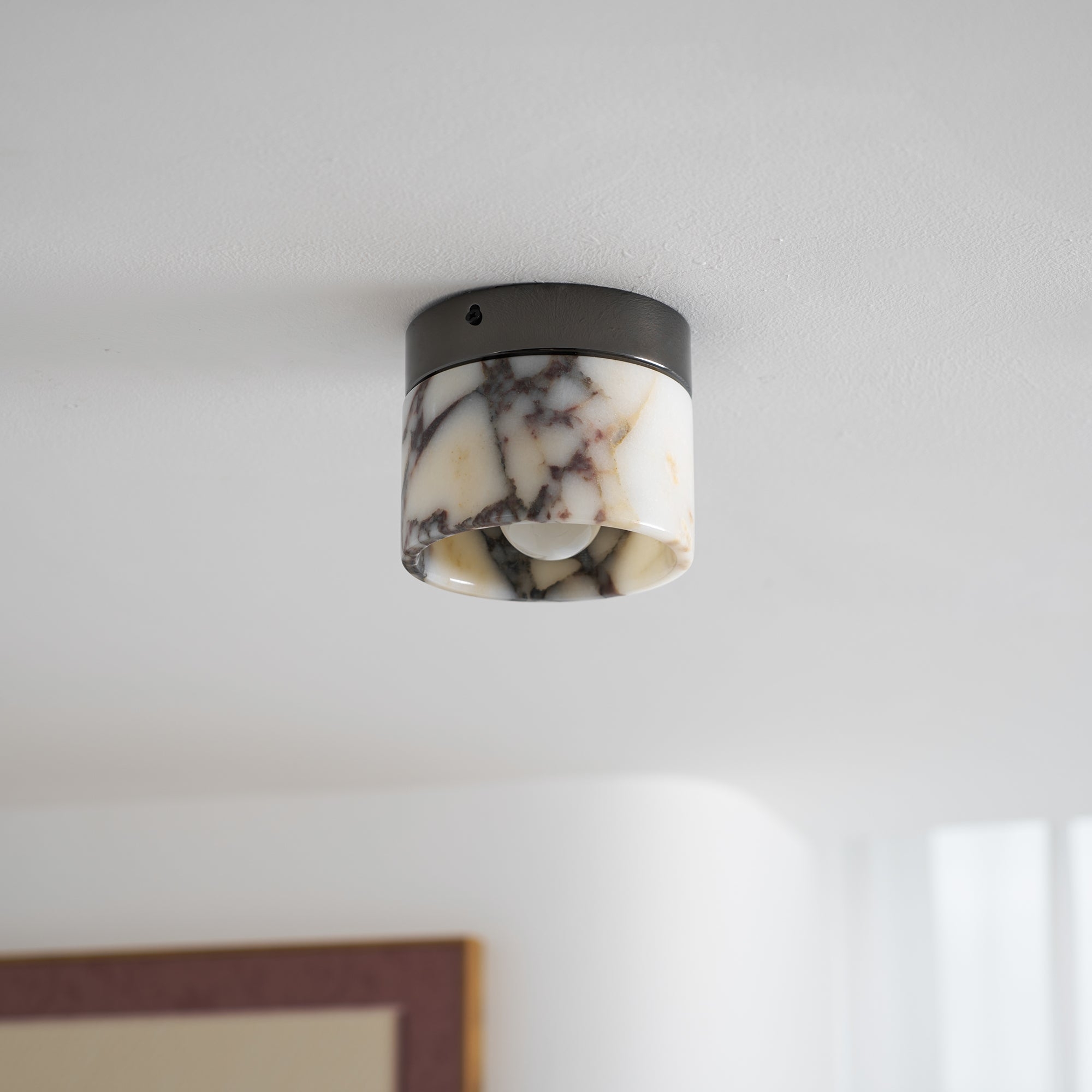 Marble Round Ceiling Lamp T1851