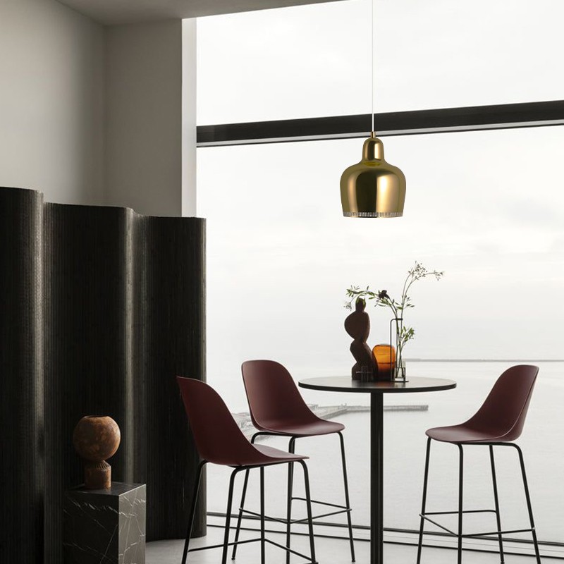Golden Bell Pendant Lamp