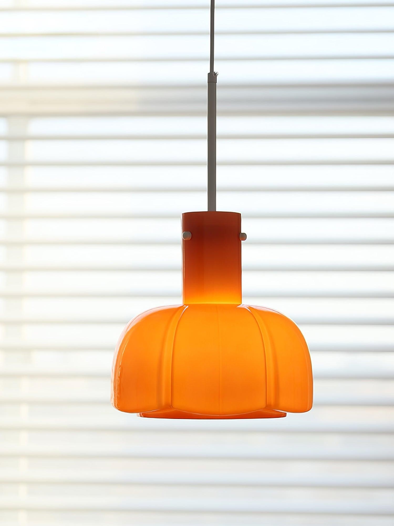 Medieval Style Glass Bud Pendant Lamp M352
