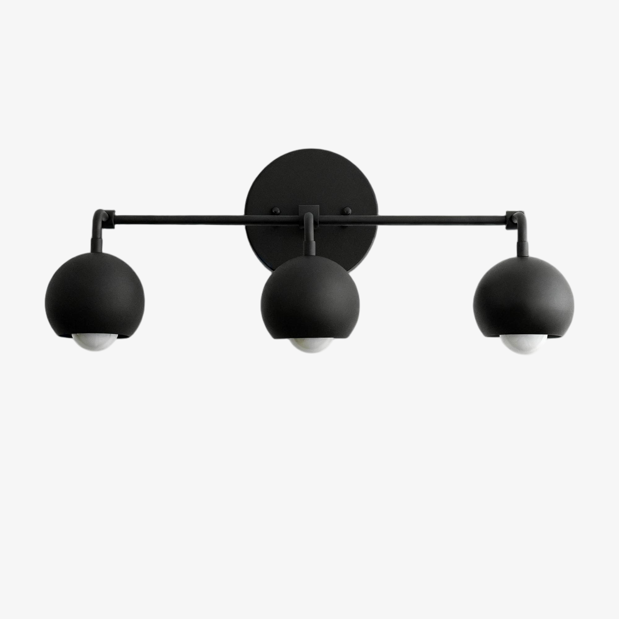 Metio Dome Decorative Vanity Light - Classic Orb Shade Bathroom Wall Lamp T324