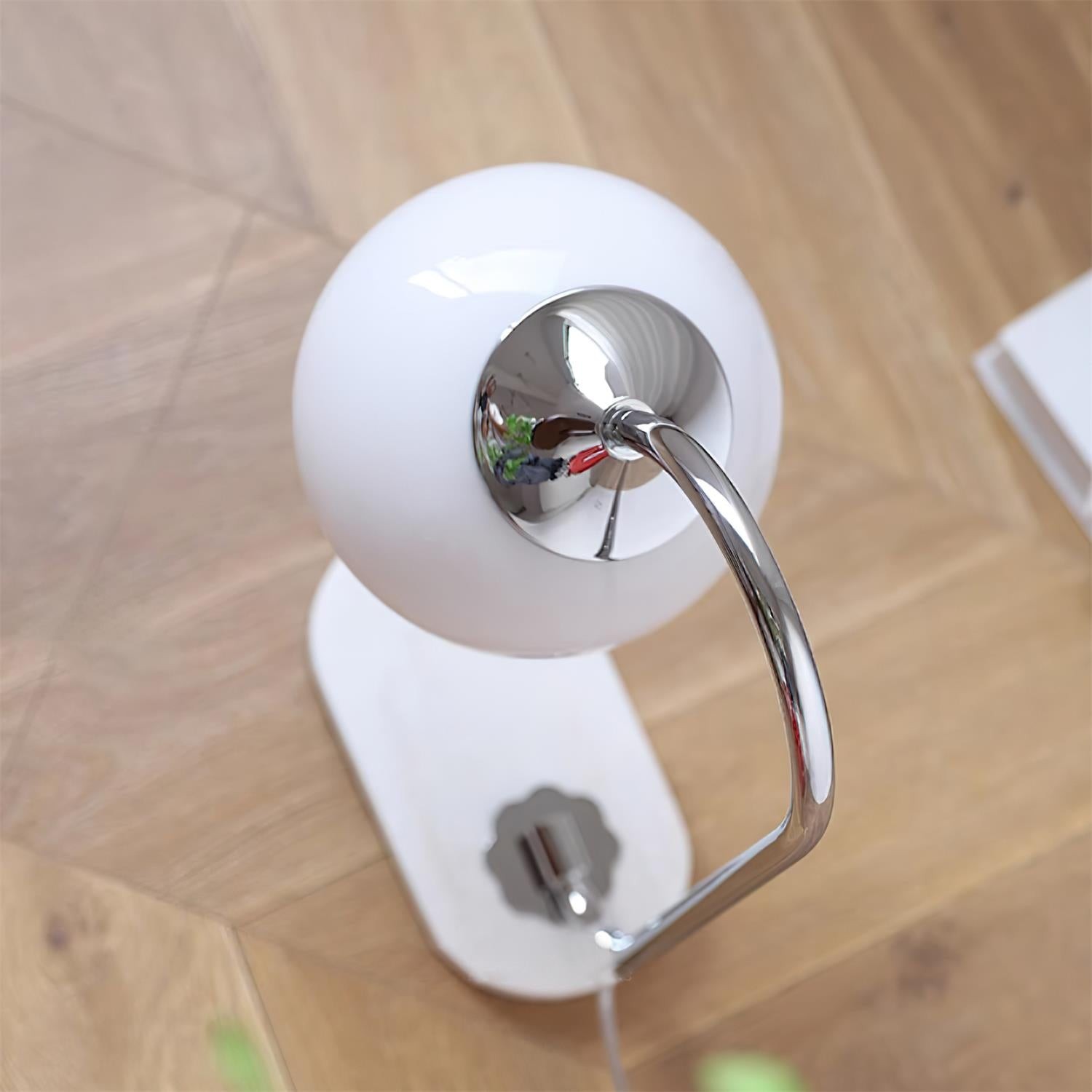 Nordic Mushroom Glass Bedside Table Lamp M236