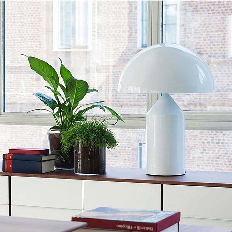 HaloVell Table Lamp Sculptural Dome - Modern Bedroom Lighting