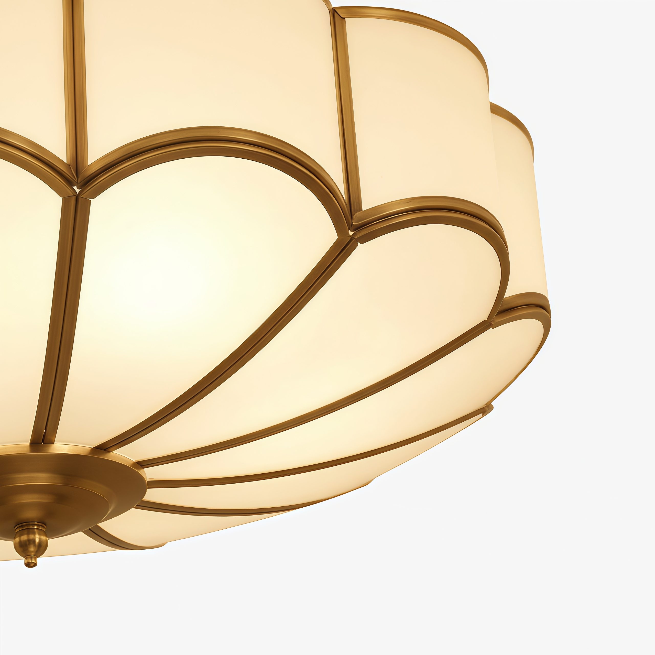 Silunavo Modern Ceiling Lamp with Floral Inspired Design for Living Room Statement T1079